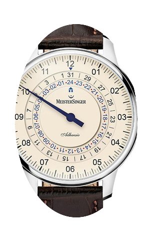 Meistersinger Adhaesio AD903 Einzeiger A...