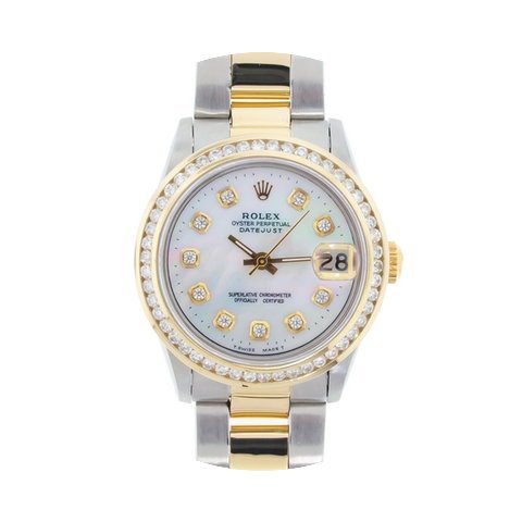 Rolex DateJust Mid-Size Two Tone Pre-Own...