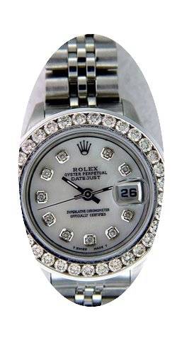 Rolex Ladies stainless steel Datejust...