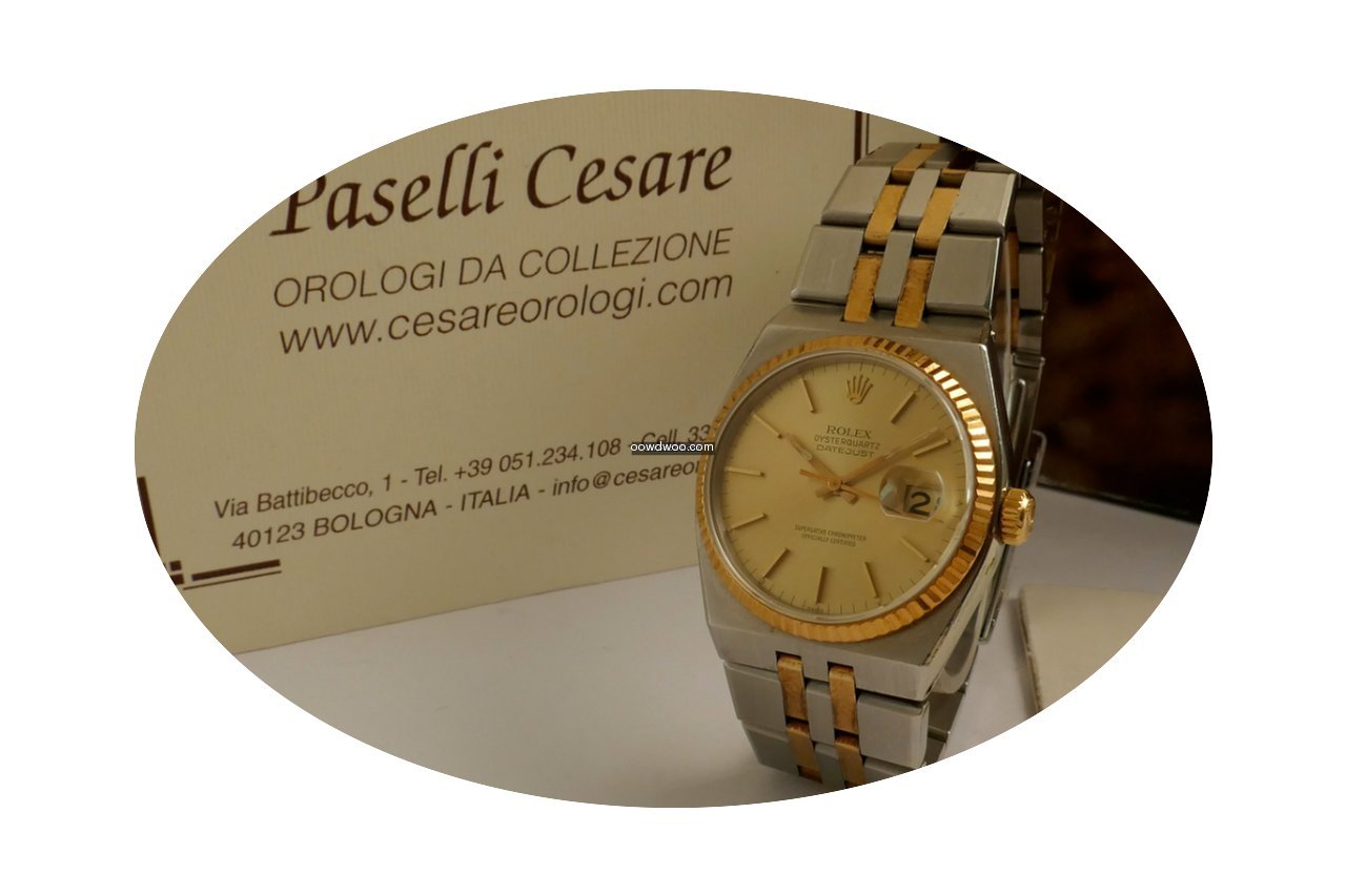 Rolex Date Just Acciaio Oro OysterQuartz...
