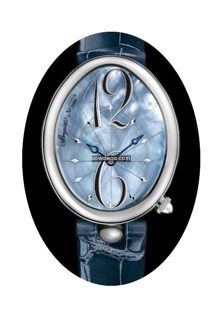 Breguet Reine de Naples Blue Mother of p...