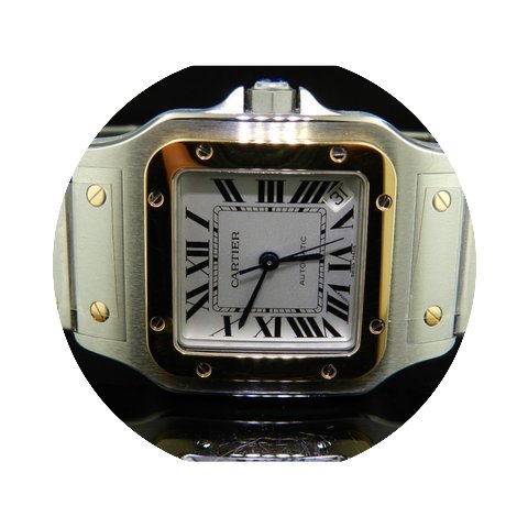 Cartier Santos Galbèe Ref.w20099c4 Acci...