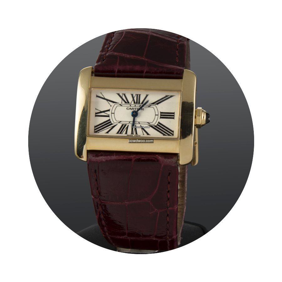 Cartier Tank Divan Quartz...