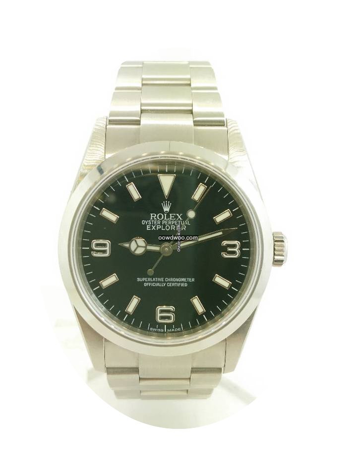 Rolex Explorer 1 ref 114270 box and pape...