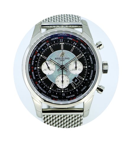 Breitling Transocean Chronograph Unitime...