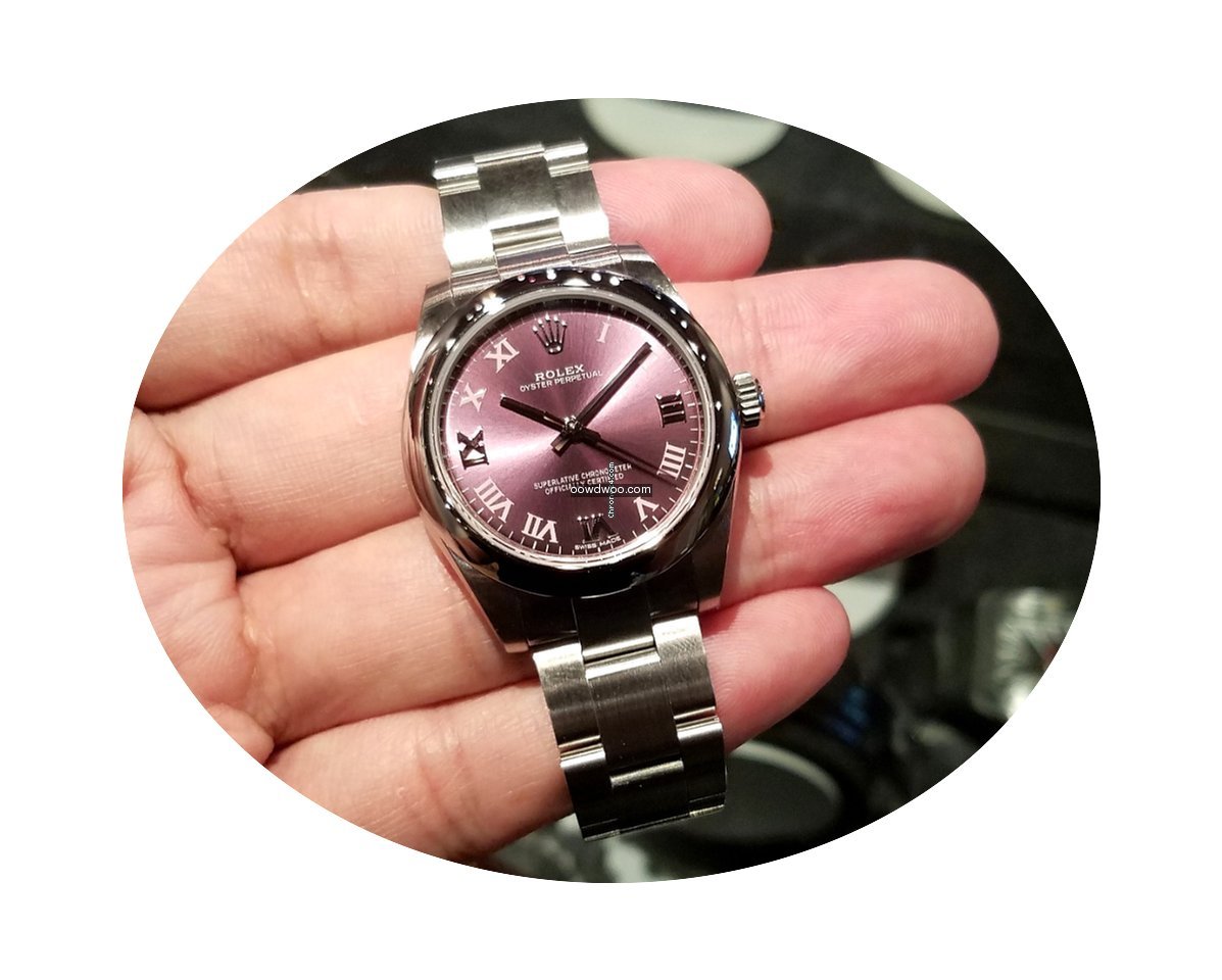 Rolex 177200 Red Grape Roman Dial (888) ...