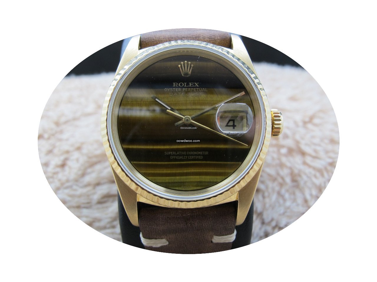 Rolex DATEJUST 16238 18k Yellow Gold ORI...