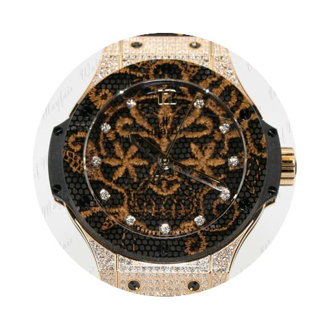 Hublot Big Bang Broderie Yellow Gold Dia...