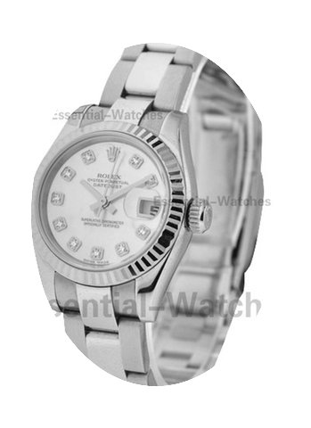 Rolex Used Lady's Steel DATEJUST with Oy...