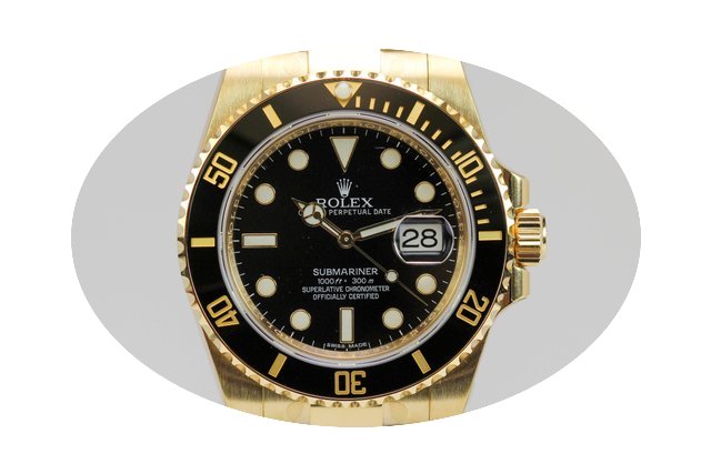 Rolex Submariner 18K Gold Ceramic...