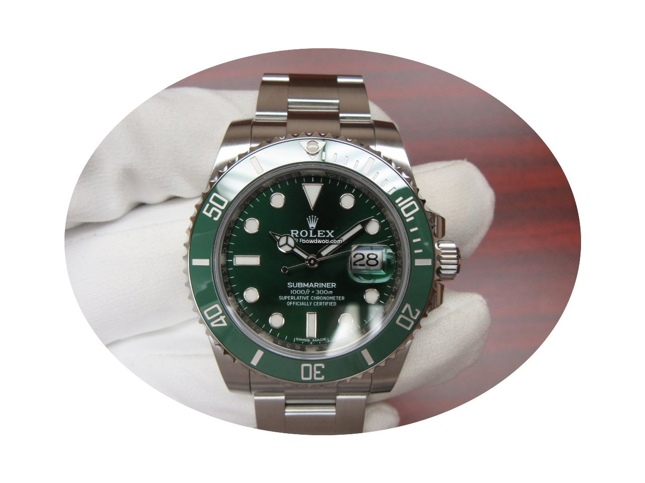Rolex Hulk Submariner Ceramic 116610 LV...