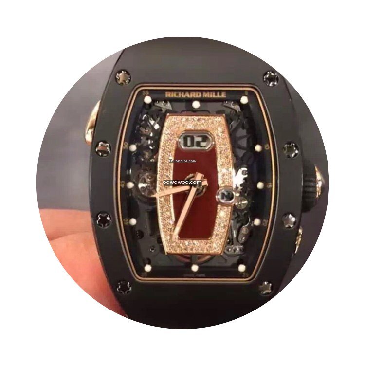 Richard Mille RM 37 Black Ceramic Ladies...