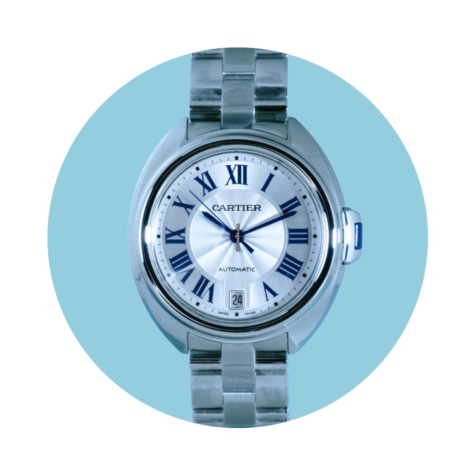 Cartier Clé de Cartier 35mm Stahl -NEU-...