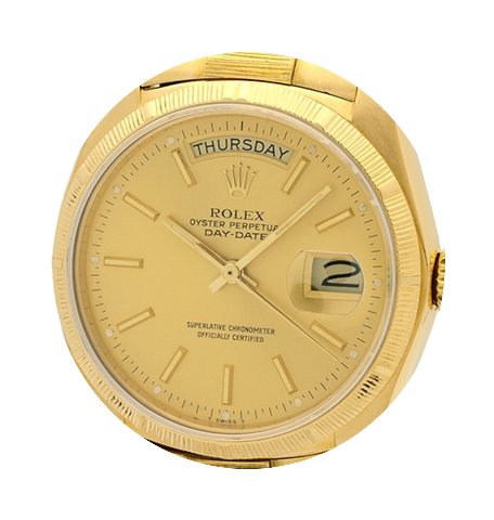 Rolex Day-Date President Bark Finish 18k...