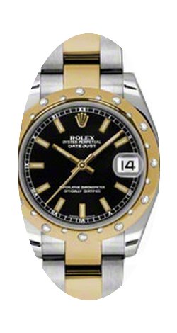 Rolex Datejust Ladies Midsize 178343-BLK...