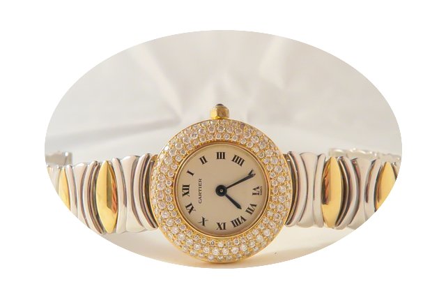 Cartier Baignoire Steel Gold, Aftersetti...