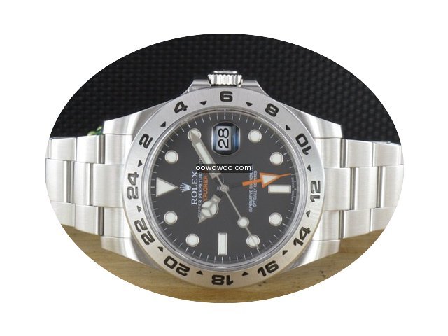 Rolex Explorer II 216570 from 2014, Box,...