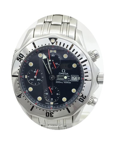 Omega Seamaster Diver Chrono 300m Blue W...