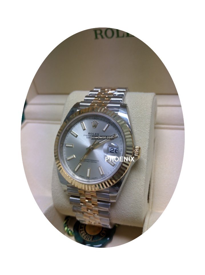 Rolex Datejust 126333 Silver Index...
