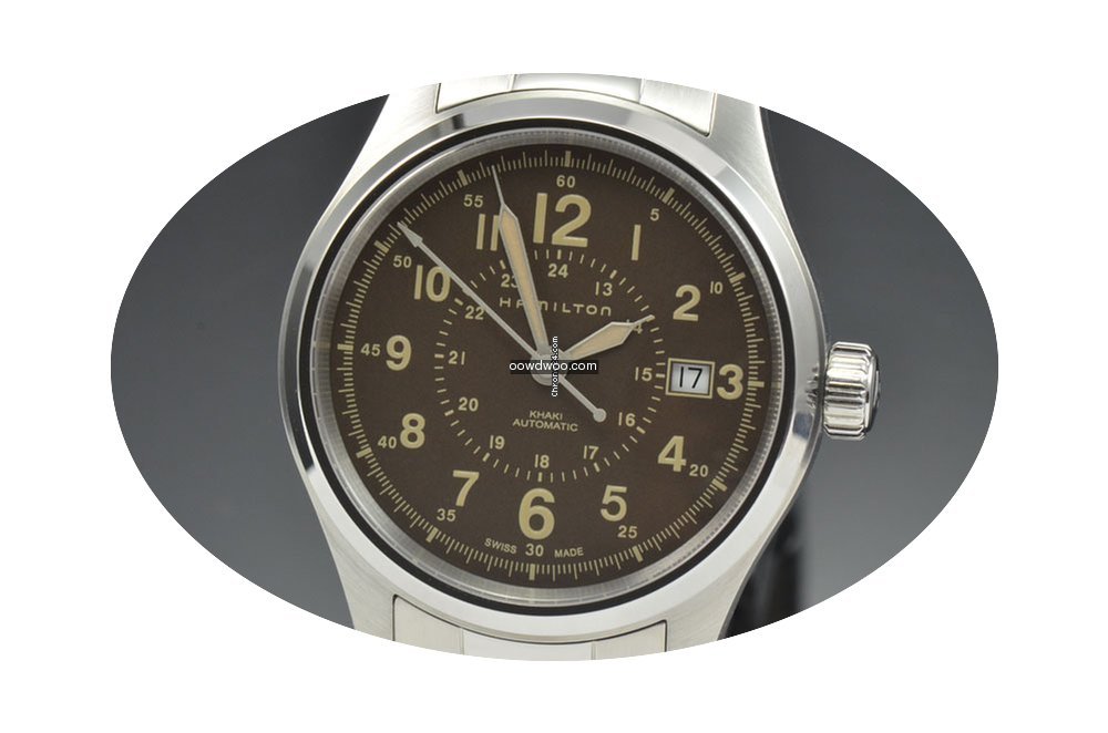 Hamilton Khaki Field 40MM Stainless Stee...