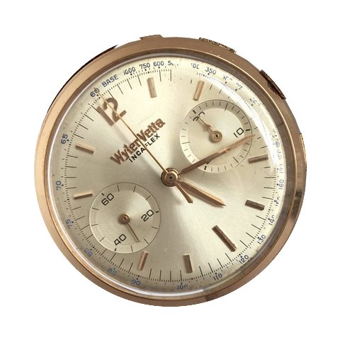 Wyler Vetta Cronografo INCAFLEX oro 18KT...