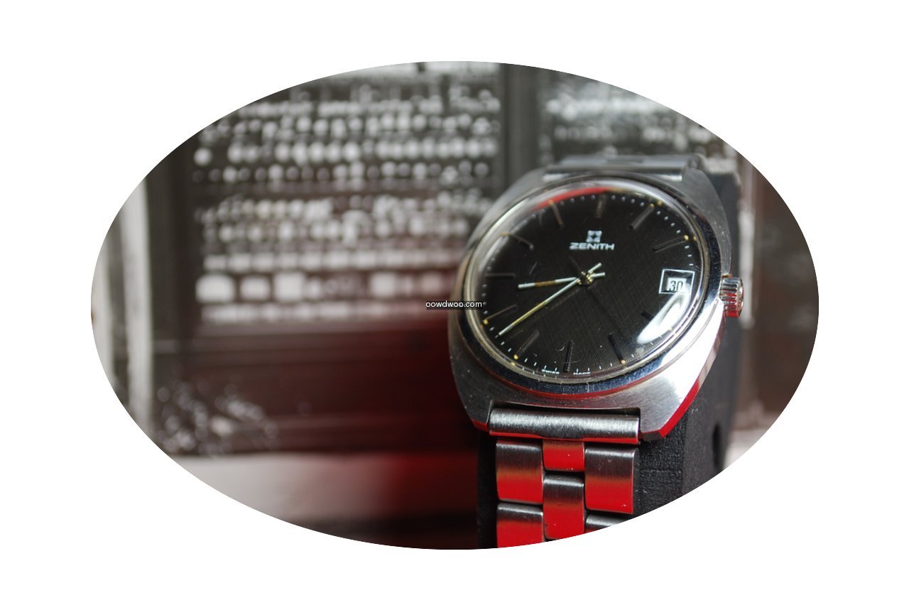 Zenith Date acciaio plexy tapisserie dia...