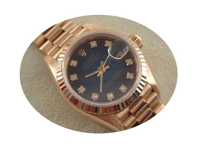 Rolex Lady Datejust 18 Kt Gelbgold 26 mm...