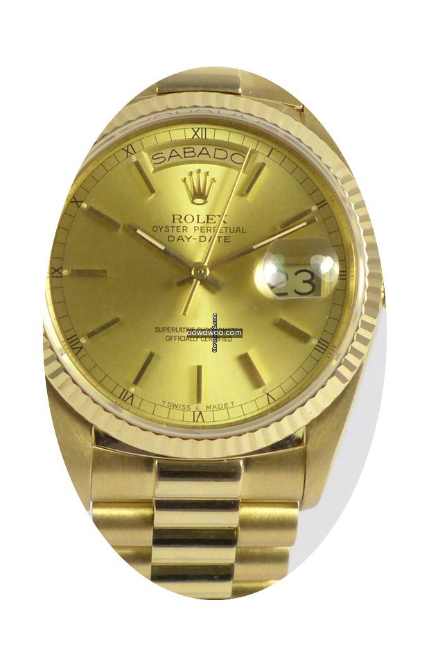 Rolex Präsident Day-Date 18ct Gelbgold ...
