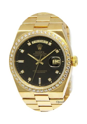 Rolex OysterQuartz Day-Date 18k Gold Ori...