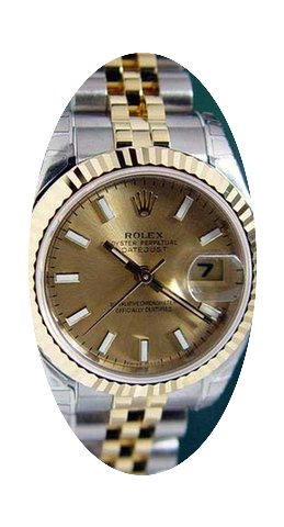 Rolex Ladies Datejust 2-Tone Watch 17917...