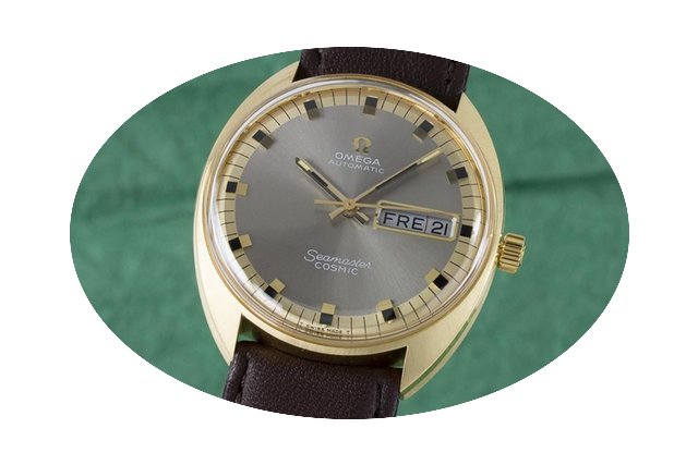 Omega 18k (0,750) Gold Seamaster Cosmic ...