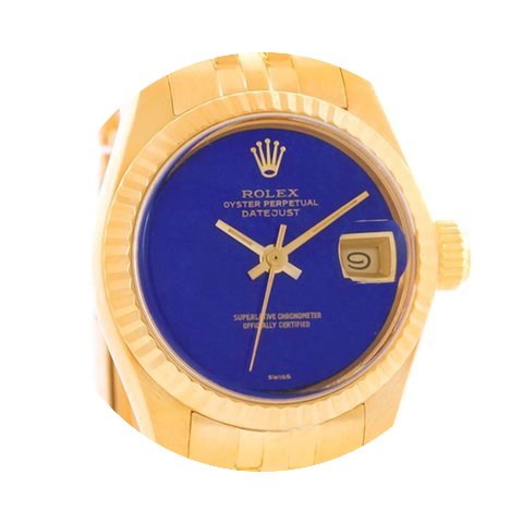 Rolex President Datejust Ladies 18k Yell...