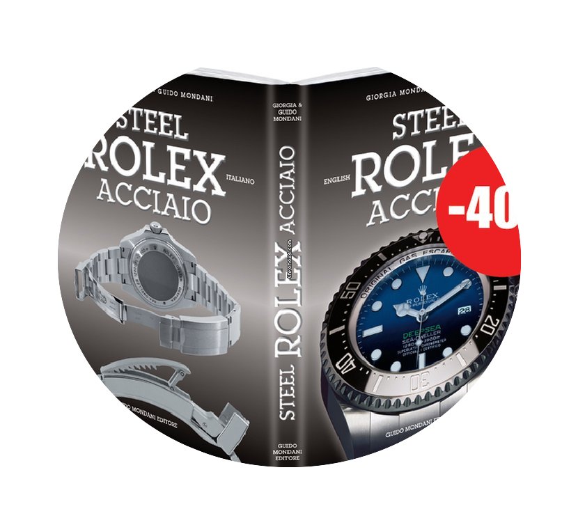 Rolex ACCIAIO. Nuovo libro di Mondani-40...