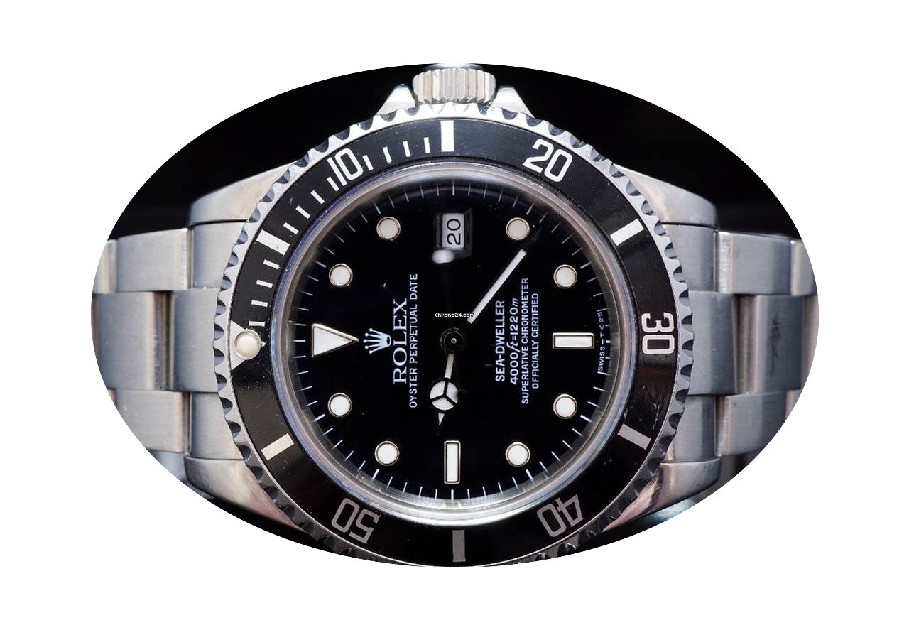 Rolex 1993 Steel Sea-Dweller, unpolished...