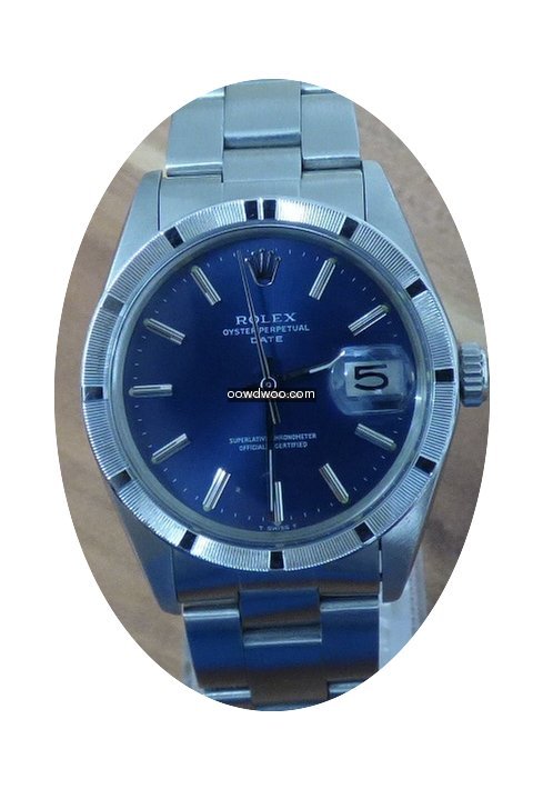 Rolex Date Stahl revisioniert...