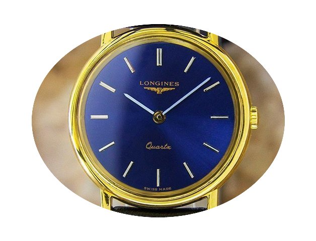 Longines Swiss Made Gold Plated Ladies Q...