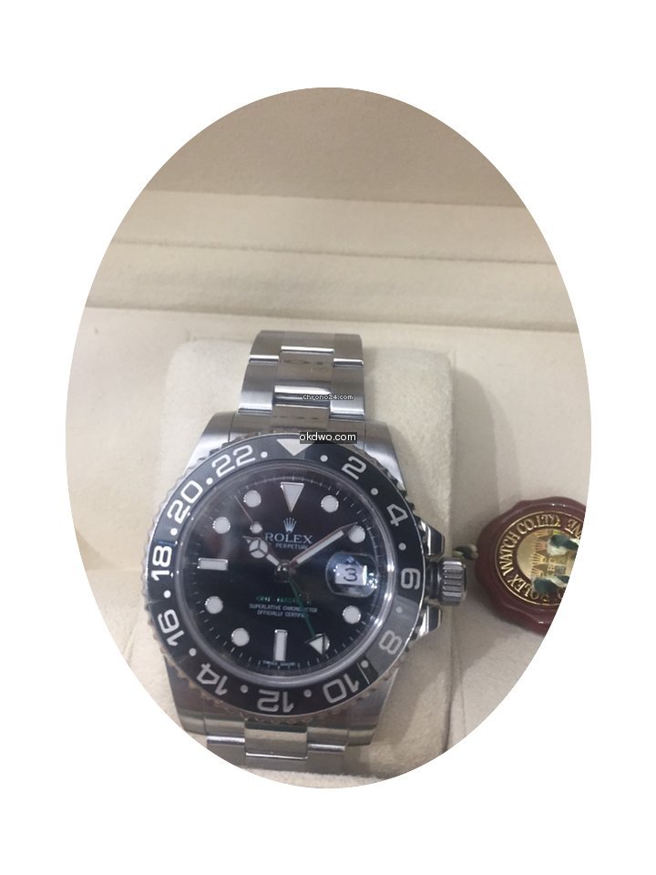 Rolex GMT-Master II ad: $7,713 Rolex GMT...