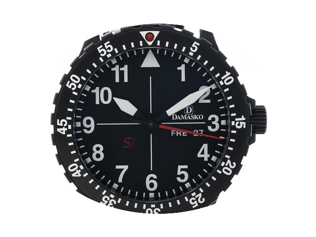 Damasko DK10 Black Stahl Faltschließe A...