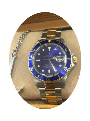 Rolex SUBMARINER BLUE 16613...