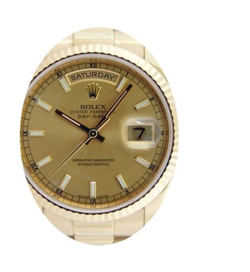 Rolex Day-Date 36 118238-GLDSFP Champagn...