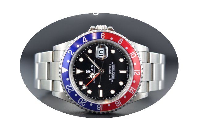 Rolex GMT MASTER II 16710 Stick Dial Box...