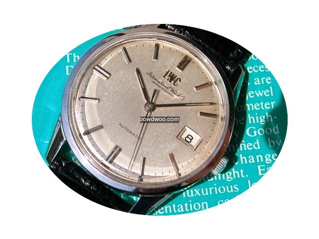 IWC R810 AD Automatik in Stahl...