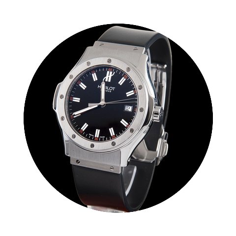Hublot classic fusion steel quartz men s...