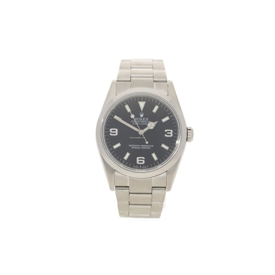Rolex Explorer 114270 - Gents Watch - Bl...