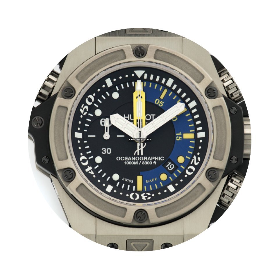 Hublot King Power Oceanographic Titanium...