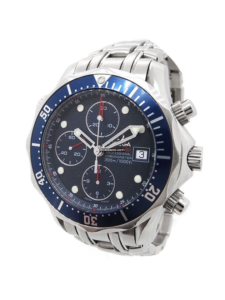 Omega Seamaster Chronograph, with Box an...