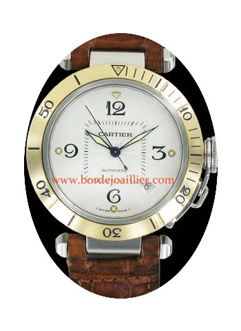 Cartier Pasha Auto or et acier...