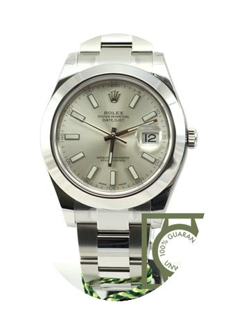 Rolex Datejust 2 silver index 116300 NEW...