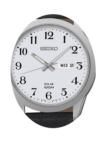 Seiko SNE371P1 Solaruhr Herren 44 mm 100...