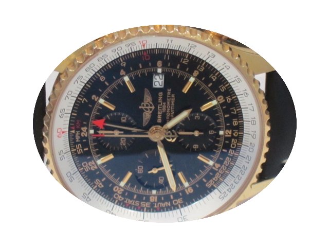 Breitling Navitimer World GMT 18K Solid ...